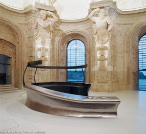 --------------------------------------------------------------------------------
Project Description
--------------------------------------------------------------------------------
Uncovering and providing access to the public of specific, baroque parts of the monastery. Addition of hypermodern elements which complement the baroque site Assembling of a modern museum into the monastery...