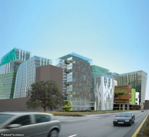 --------------------------------------------------------------------------------
Project Description
--------------------------------------------------------------------------------
Commercial District 
City Development
Outdoor
Shopping Mall